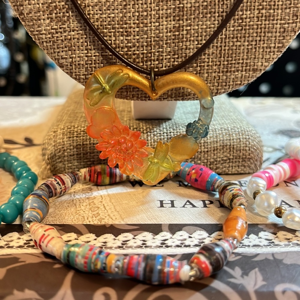 Boho jewelry lot, 14 pieces - Picture 4 of 11